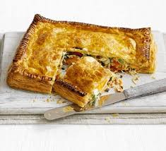 Salmon Lemon Rice Pastry Parcel Recipe Puff Pastry Recipes Fish Pie Bbc Good Food Recipes