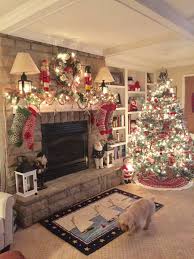 Christmas Family Room Christmas Lounge Christmas Centerpieces Christmas Fireplace