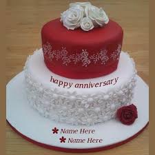 Anniversary signifies a strong bond of trust, companionship, and love. Happy Anniversary Cake With Photo And Name Archives Online Flower Delivery Order Cake Online Better Gift Flowers