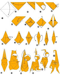 Origami Of Monkey Origami Monkey Geometric Origami Origami Easy