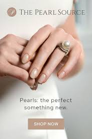If you aren't a fan of a classic diamond engagement ring, consider a pearl as your center stone instead. Unique Pearl Wedding Rings Pearl Wedding Ring Band Ring Designs Pearls