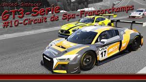All dies bietet ihnen dieses rennen. Assetto Corsa Usr Gt3 2jh 2018 Circuit De Spa Francorchamps Rennen 10 Youtube