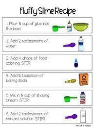 Image Result For Slime Science Printable Report Slime Science Fair Project Special Education Science Fluffy Slime