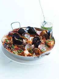 Remove the fish from the marinade and brush with a little oil. Seafood Paella Donna Hay