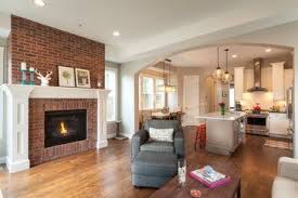Red Brick Fireplace Design Ideas Pictures Remodel And Decor Red Brick Fireplaces Fireplace Remodel Brick Fireplace