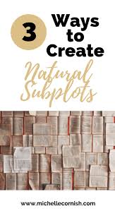 12 Days Of Planning Your Novel Subplots Michelle Cornish Author Novel Writing Writing Villains Writing A Book