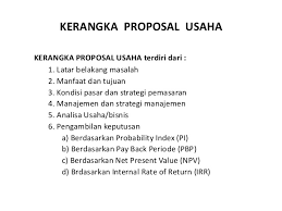 Dari pengertian proposal yang kalian ketahui, bentuk proposal usaha haruslah dalam bentuk. Pembuatan Proposal Usaha Bussines Plan