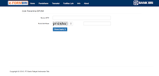 Login Di Eform Bri Co Id Bukan Untuk Daftar Bpum Kalau Mau Daftar Ini Caranya Infopena Com