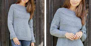 We are pleased to offer you a selection of free knitting patterns for use with yarn from the knitting wool store. Beautiful Belfast Knitted Sweater Free Knitting Pattern