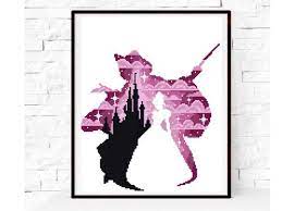 This is a pdf cross stitch pattern and is sent by email and etsy message in 1/3 days from order. Cinderella Disney Princess Modern Cross Stitch Pattern Castle Fairy Godmother Easy Cross Stitch Simple Cross Stitch Disney Cross Stitch Modern Cross Stitch
