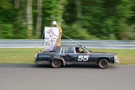 Check in at counter, then check in on at the car and then another check at the gate. Endurance Racing With Cars That Belong In A Demolition Derby The New York Times