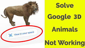 Fix Google 3d Animals Not Working View In Your Space Option Not Showing In Samsung Redmi Android Youtube