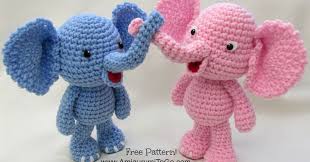 Amigurumi Fil Hayvan Desenleri Tig Isleri Orme Olmayan Desenler