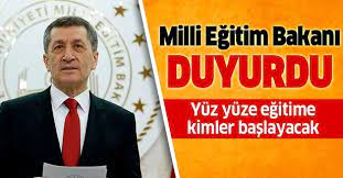 Ile ilgili tüm haberleri, son dakika haber ve gelişmelerini bu sayfamızdan takip edebilirsiniz. Son Dakika Milli Egitim Bakani Ziya Selcuk Yuze Yuze Egitime Gecisin Ayrintilarini Aciklayacak Takvim
