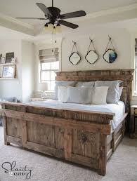 It is a great inspiration for people who love beds with. Diy King Size Bed Free Plans Shanty 2 Chic