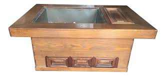 Here you can view a sample video of the smokeless hibachi table under working conditions. Japanese Hibachi Table Or Coffee Table Chairish