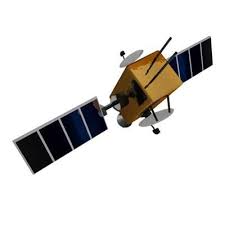 Satellite 3d Model Ad Satellite Model 3d Model Brochure Design Template Satellites