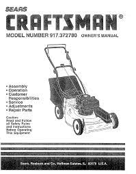 Heutzutage schlägt den 959 leistungsmäßig zwar fast jeder moderne 911er oberhalb des carrera. Craftsman 917372780 User Manual Lawn Mower Manuals And Guides L0806836
