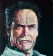 Oil painting given to Clint Eastwood