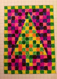 The Imagination Box Blog Graph Paper Art Winter Art Projects Art Lessons