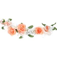 Transparent Flower Crown Liked On Polyvore Featuring Accessories Hair Accessories Flower G Flower Crown Drawing Flower Hair Accessories Transparent Flowers