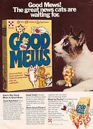 1979 Ralston Good Mews Cat Food Magazine Ad Cat Food Retro Ads Food Ads