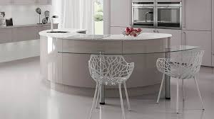 curved island bespoke kitchen design oxford