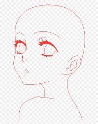 Anime Face Base Female Hd Png Download Is Pure And Creative Png Image Uploaded By Designer Anime Face Drawing Anime Drawings Tutorials Anime Character Drawing