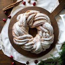 It's important to allow a long enough rise time after kneading and then again after shaping. A Great Looking But Super Easy To Make Christmas Braided Bread In Spanish With Google Translate Christmas Bread Baking Bread Recipes Braided Bread