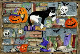 Halloween jigsaw puzzles are online games to solve some images related to this scary and terrifying holiday. Halloween House Cat Kid S Jigsaw Puzzle 100 Piece Buy Online In Macau At Desertcart 71627268