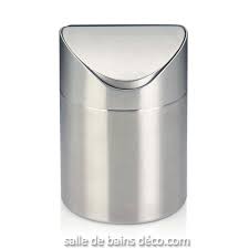 petite poubelle salle de bain design elegance salledebainsdeco com
