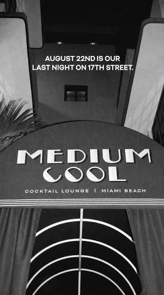 Medium Cool (@mediumcoolmiami) · Miami Beach, FL