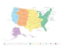 Comprehensible Time Zone In The United States Time Zones Usa