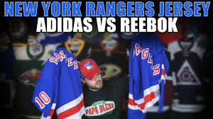 New york rangers nhl adidas dark jersey any name any number pro lettering kit. New York Rangers Adidas Vs Reebok Jersey Comparison Patreon Stuff Youtube