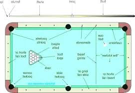 Regulation Billiards Table Size Of Pool Aonong Club