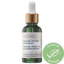 Biossance Tea Tree Oil Before And After Shop Biossance S Squalane Tea Tree Balancing Oil At Sephora A Quick Absorbing Weightless Hydrating Facial Oil With Tea Tree Oil Products To Try Natur