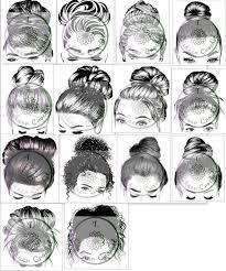 Set Of 14 Printable Messy Bun Displays For Earwarmer Headband Earmuff Etc In 2021 Ear Warmer Headband Messy Bun Polymer Clay Jewelry Diy
