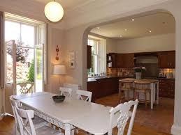 knocked through kitchen and dining room