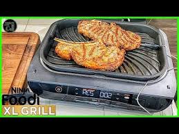 Ninja Foodi Xl Grill Ribeye Steaks Ninja Foodi Smart Xl Grill Recipes Youtube In 2020 Grilled Ribeye Grilling Recipes Ribeye Steak