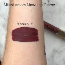 Emeergency Review Milani Amore Matte Lip Creme Review Dolled Up By J Milani Amore Matte Lip Creme Milani Amore Matte Matte Lips