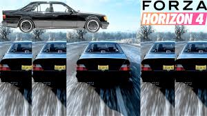 Forza Horizon 4 Update 29 1987 Mercedes Benz Amg Hammer Coupe All Engine Swap Top Speed Battle Youtube
