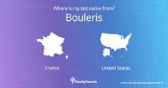 Bouleris Name Meaning and Bouleris Family History at FamilySearch