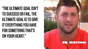 Inspriation words by tim tebow. Tim Tebow Answered Stephen A Smith S Dumb Question With A Riveting Inspirational Speech Tim Tebow Quotes Tim Tebow Inspirational Speeches