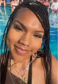 Woman Jumping into Pool Carnival Cruise