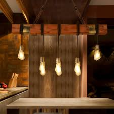 More buying choices $66.49 (2 used & new offers) 35 10 Light Rustic Kitchen Island Lights Ceiling Light Fixture Farmhouse Chandelier Hanging Industrial Pendant Lighting For Island Bar Retro Hanging Lamp E26 Lamps Not Included Walmart Com Walmart Com
