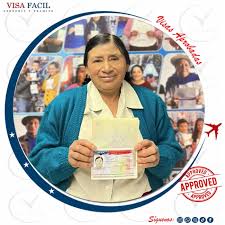 Nos alegra mucho entregar la visa a nuestra amiga Maria Chauca quien vive  en el canton DELEG. A ella le habián negado la visa tres veces debido a la  mala asesoría recibida