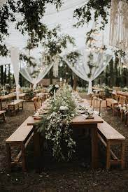 A Twilight-inspired Forest Wedding In Java Indonesia Forest Theme Wedding Wedding Reception Table Decorations Forest Wedding
