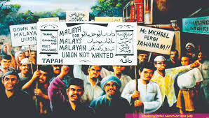 Persekutuan melayu telah ditubuhkan pada 1 februari bagi menggantikan perjanjian malayan union dan faktornya adalah kerana ketegasan orang melayu di bawah pimpinan dato' onn jaafar menentang malayan union. Malayan Union Tahutuai