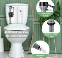 Saillong Pacote com 2 peças de substituição de válvula de enchimento de  vaso sanitário, kit de substituição universal de lavatório de tanque de  vaso ...