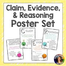 Cer Claim Evidence Reasoning Posters